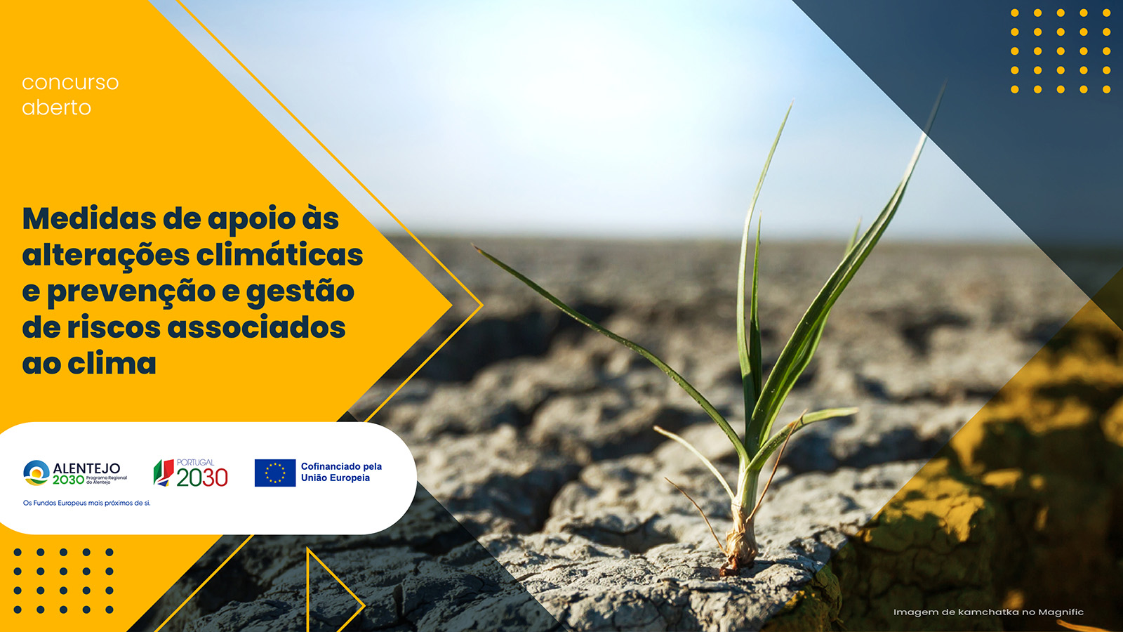 Alentejo 2030 disponibiliza 680 mil euros para reforçar a adaptação às alterações climáticas