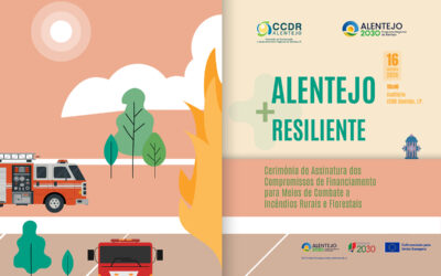Alentejo assinala financiamento para a capacidade operacional de proteção civil e combate a incêndios rurais