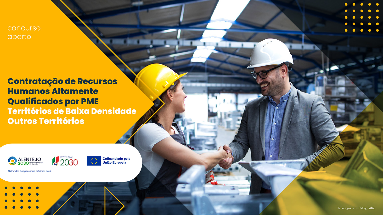 Alentejo 2030 abre 3,5 milhões de euros para apoiar a contratação de recursos humanos altamente qualificados nas PME